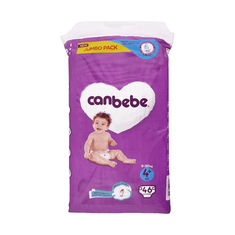 CANBEBE DIAPERS MAXI 4+ - 46 DIAPERS - Nazar Jan's Supermarket