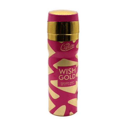 CAPTURE WISH GOLD BODY SPRAY 200ML - Nazar Jan's Supermarket