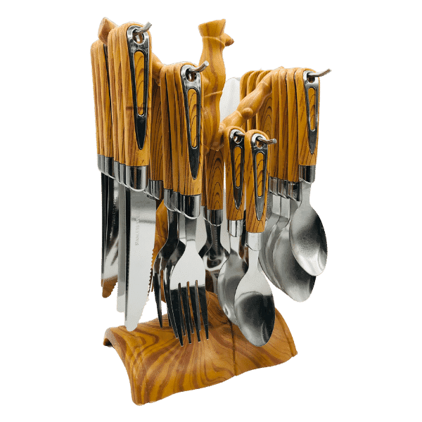 CASPIAN CUTLERY SET 24PCS - Nazar Jan's Supermarket