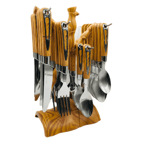 CASPIAN CUTLERY SET 24PCS - Nazar Jan's Supermarket