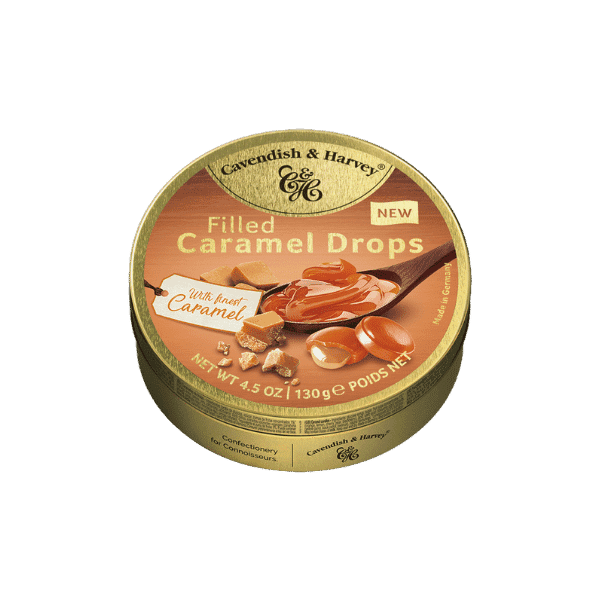 CAVENDISH & HARVEY FILLED CARAMEL DROPS 130G - Nazar Jan's Supermarket