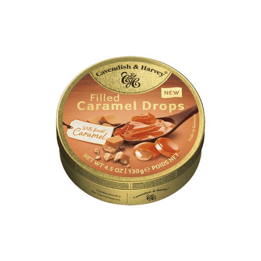 CAVENDISH & HARVEY FILLED CARAMEL DROPS 130G - Nazar Jan's Supermarket