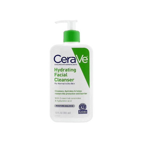 CERAVE HYDRATING FACIAL CLEANSER NORMAL TO DRY SKIN 355ML - Nazar Jan's Supermarket