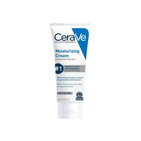 CERAVE MOISTURIZING CREAM RICH TEXTURE 236ML TUBE - Nazar Jan's Supermarket