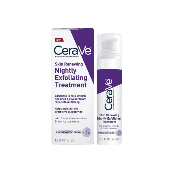 CERAVE SKIN RENEWING NIGHTLY EXFOLIATING TREATMENT 50ML - Nazar Jan's Supermarket