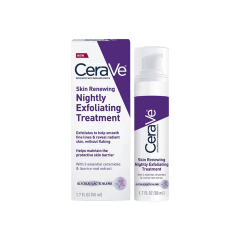 CERAVE SKIN RENEWING NIGHTLY EXFOLIATING TREATMENT 50ML - Nazar Jan's Supermarket