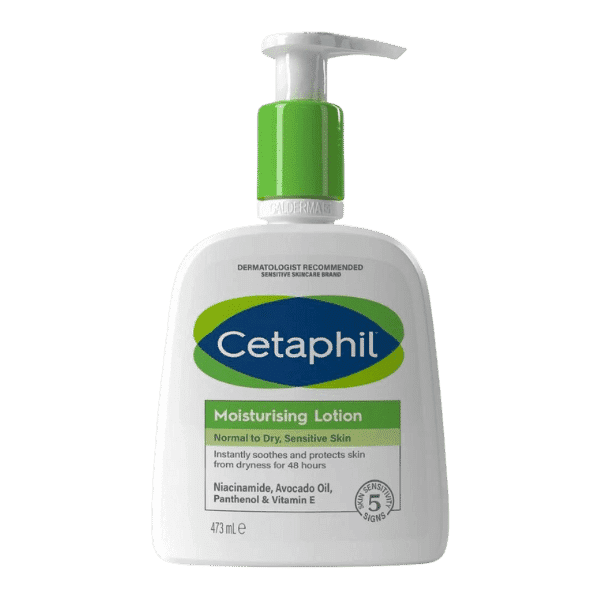 CETAPHIL MOISTURIZING LOTION NORMAL TO DRY SENSITIVE SKIN 473ML - Nazar Jan's Supermarket