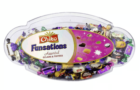 CHIKO FUNSATION CHOCOLATE ECLAIR 650GM - Nazar Jan's Supermarket