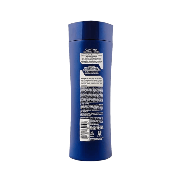 CLEAR MEN COOLING ITCH CONTROL 315ML - Nazar Jan's Supermarket