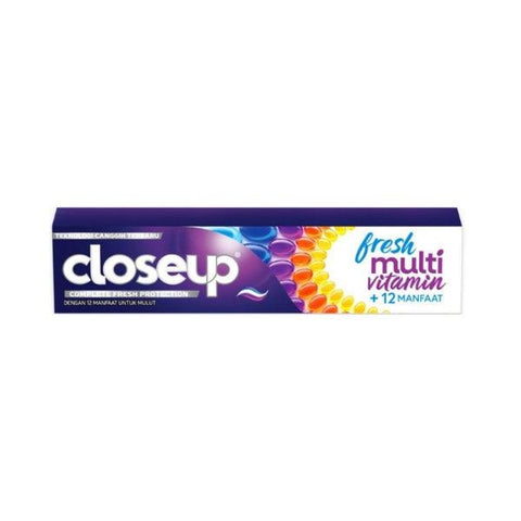 CLOSEUP FRESH MULTIVITAMIN 12 MANFAAT TOOTHPASTE 160G - Nazar Jan's Supermarket