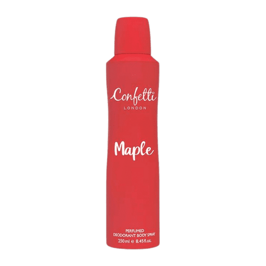 CONFETTI LONDON MAPLE BODY SPRAY 250ML - Nazar Jan's Supermarket