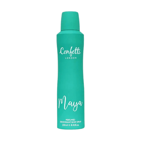 CONFETTI LONDON MAYA BODY SPRAY 250ML - Nazar Jan's Supermarket