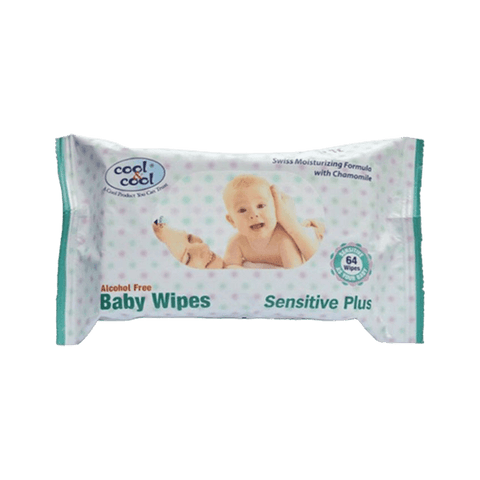 COOL & COOL BABY WIPES 64PCS - Nazar Jan's Supermarket