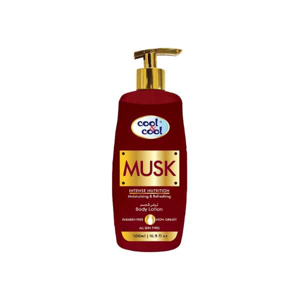 COOL & COOL MUSK BODY LOTION 500ML - Nazar Jan's Supermarket