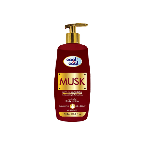 COOL & COOL MUSK BODY LOTION 500ML - Nazar Jan's Supermarket