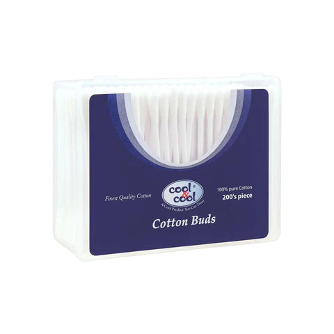 COOL&COOL COTTON BUDS 200PCS - Nazar Jan's Supermarket