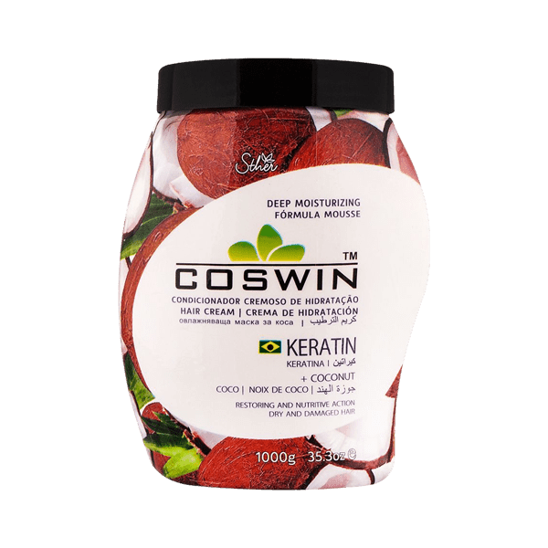 COSWIN COCONUT KERATIN HAIR CREAM 1000G - Nazar Jan's Supermarket