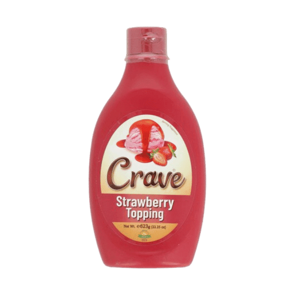 CRAVE STRAWBERRY TOPPING 623G - Nazar Jan's Supermarket