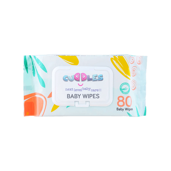 CUDDLES BABY WIPES 80PCS - Nazar Jan's Supermarket