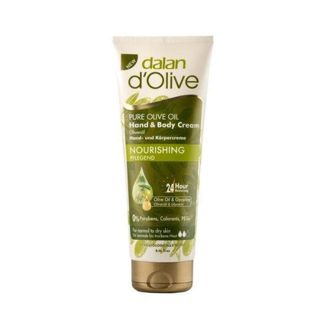 DALAN D`OLIVE NOURISHING NOURRISSANTE HAND & BODY CREAM 250ML - Nazar Jan's Supermarket