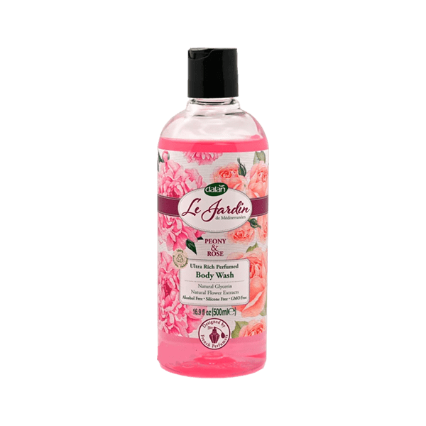 DALAN LE JARDIN PEONY & ROSE BODY WASH 500ML - Nazar Jan's Supermarket