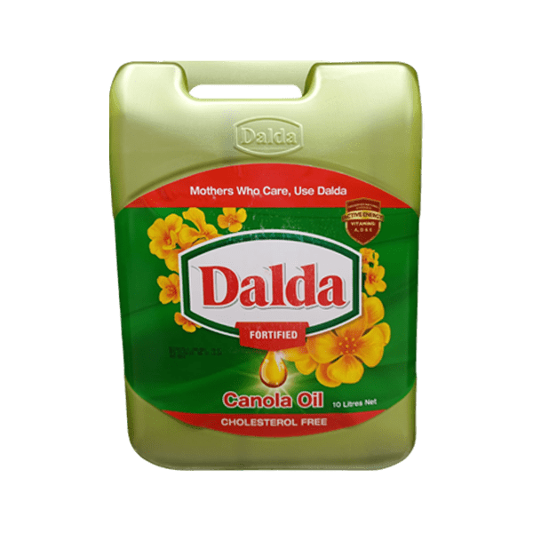DALDA CANOLA OIL 10LTR - Nazar Jan's Supermarket