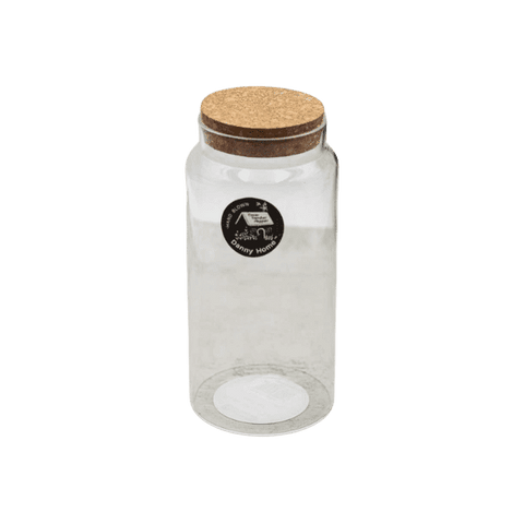 DANNY HOME GLASS STORAGE JAR & LID 1LTR - Nazar Jan's Supermarket