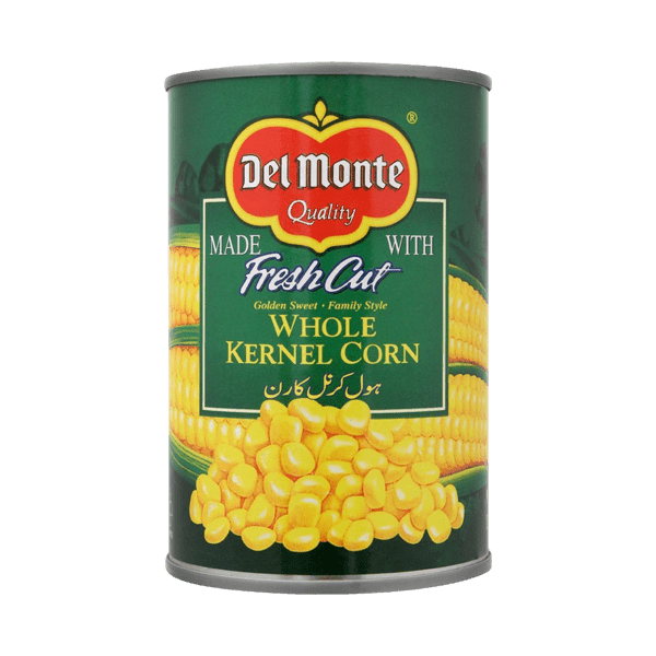 DEL MONTE WHOLE KERNAL CORN 420G - Nazar Jan's Supermarket