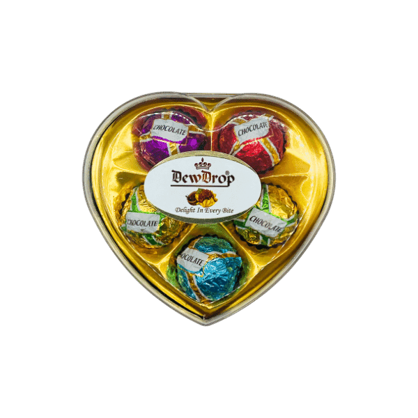 DEWDROP HEART CHOCOLATES MULTI COLOR 63G - Nazar Jan's Supermarket