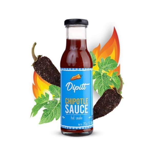 DIPITT CHIPOTLE HOT SMOKE SAUCE 290GM - Nazar Jan's Supermarket