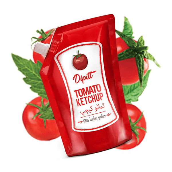 DIPITT TOMATO KETCHUP POUCH 400G - Nazar Jan's Supermarket