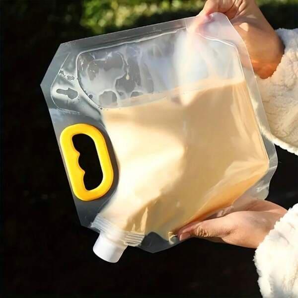 DISPOSABLE PLASTIC LIQUOR STORAGE BAG/BOTTLE/JAR - Nazar Jan's Supermarket