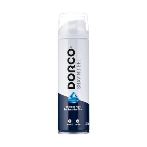 DORCO SHAVING GEL FOR SENSITIVE SKIN 200ML - Nazar Jan's Supermarket