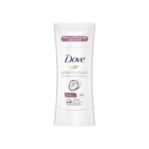 DOVE ADVANCED CARE CARING COCONUT DEODORANT 74GM - Nazar Jan's Supermarket