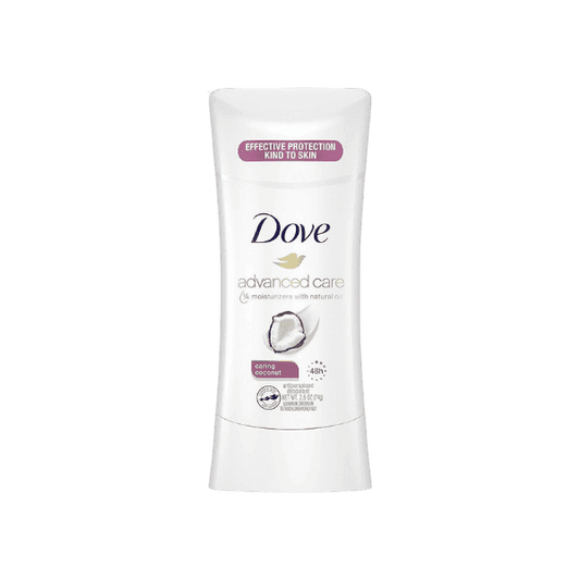 DOVE ADVANCED CARE CARING COCONUT DEODORANT 74GM - Nazar Jan's Supermarket