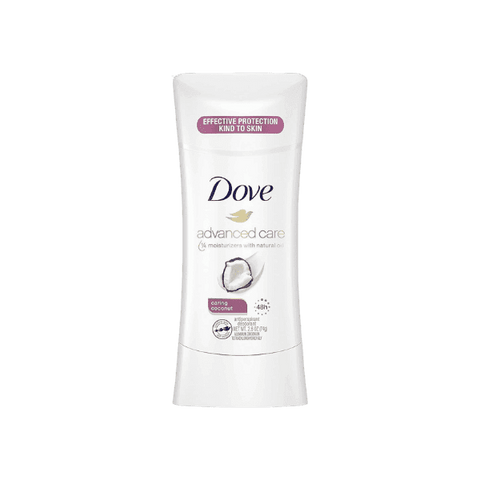 DOVE ADVANCED CARE CARING COCONUT DEODORANT 74GM - Nazar Jan's Supermarket