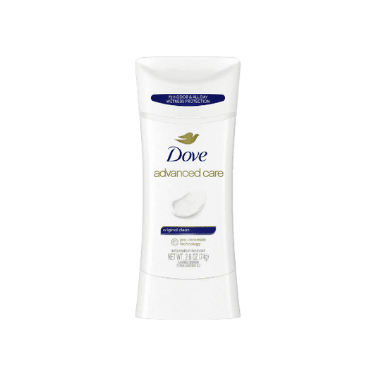 DOVE ADVANCED CARE ORIGINAL CLEAN DEODORANT 74GM - Nazar Jan's Supermarket