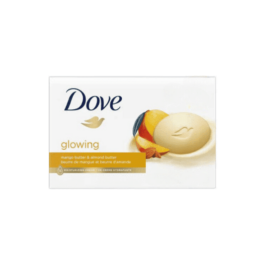 DOVE GLOWING MANGO & ALMOND BUTTER SOAP 106G - Nazar Jan's Supermarket