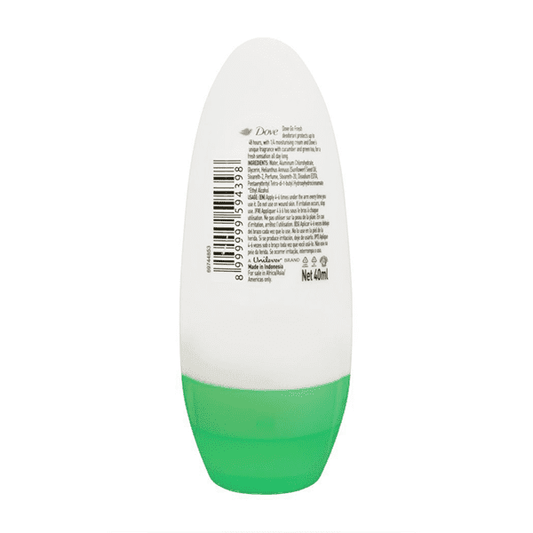 DOVE GO FRESH ANTI-PERSPIRANT ROLL ON 40ML - Nazar Jan's Supermarket