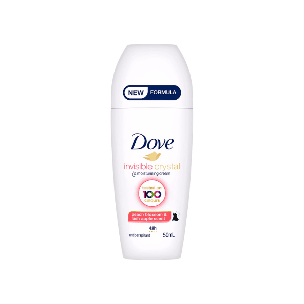 Dove Invisible Crystal Deodorant Roll On 50ml - Nazar Jan's Supermarket