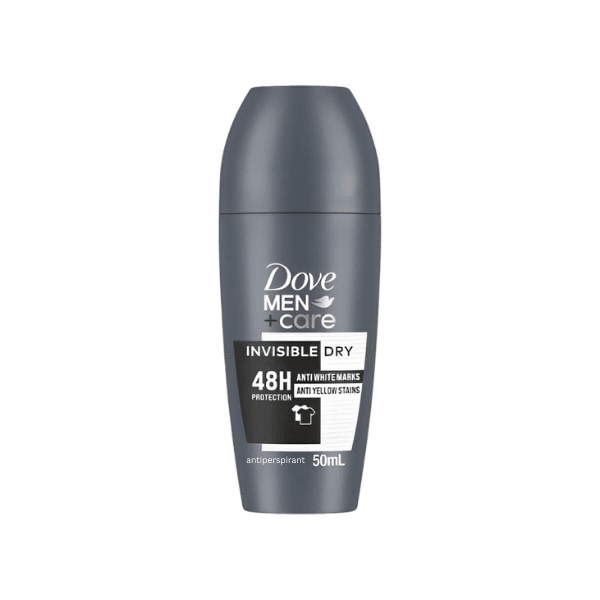 Dove Men+Care Invisible Dry AntiPerspirant Deodorant Roll On 50ml - Nazar Jan's Supermarket