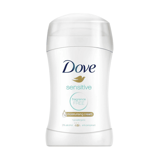 DOVE SENSITIVE FRAGRANCE FREE STICK 40G - Nazar Jan's Supermarket