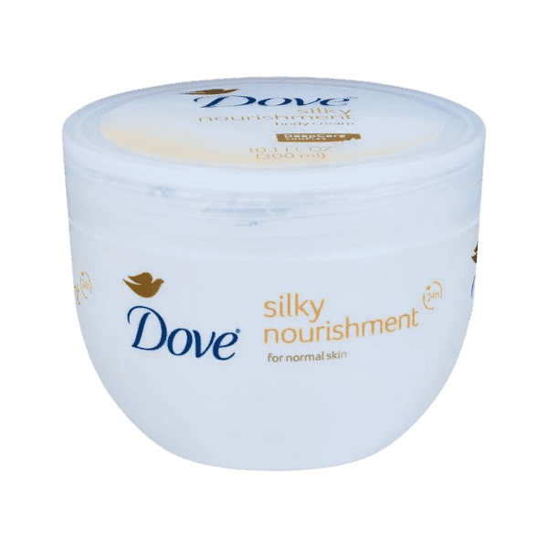 DOVE SILKY NOURISHMENT BODY CREAM 300ML - Nazar Jan's Supermarket