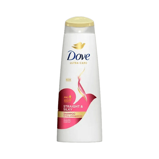 DOVE STRAIGHT AND SILKY SHAMPOO 340ML - Nazar Jan's Supermarket