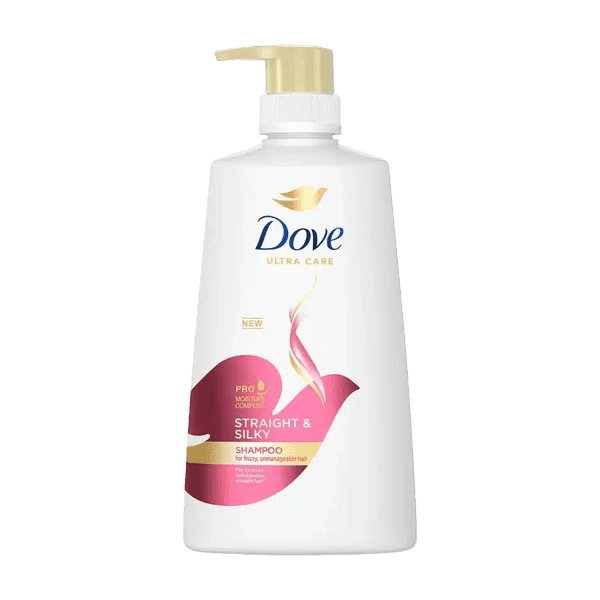 DOVE STRAIGHT AND SILKY SHAMPOO 680ML - Nazar Jan's Supermarket