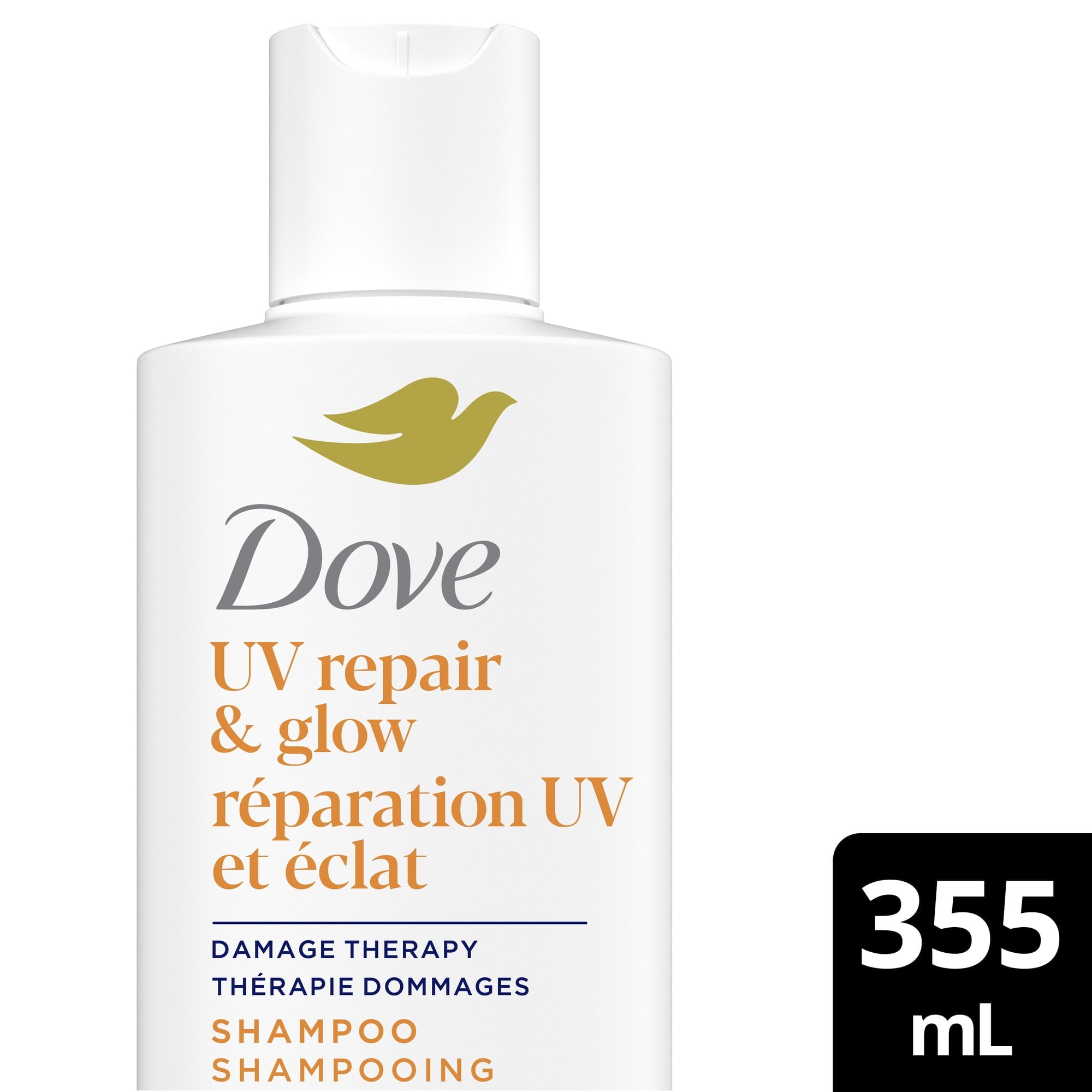 Dove UV Repair & Glow Shampoo 355ml