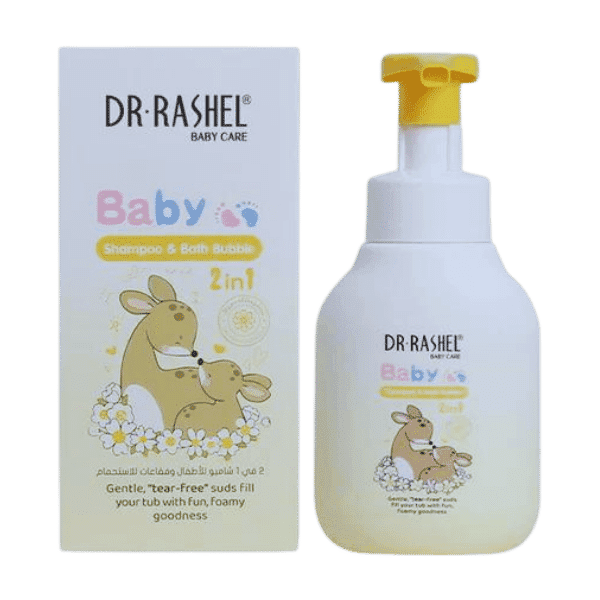 Dr. Rashel Baby Shampoo And Bath Bubble 2 In 1 350ml - Nazar Jan's Supermarket