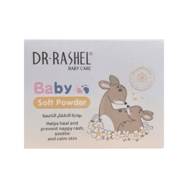 DR.RASHEL BABY SOFT POWDER ORGANIC 140GM - Nazar Jan's Supermarket