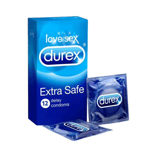 DUREX EXTRA SAFE CONDOMS 12PCS - Nazar Jan's Supermarket