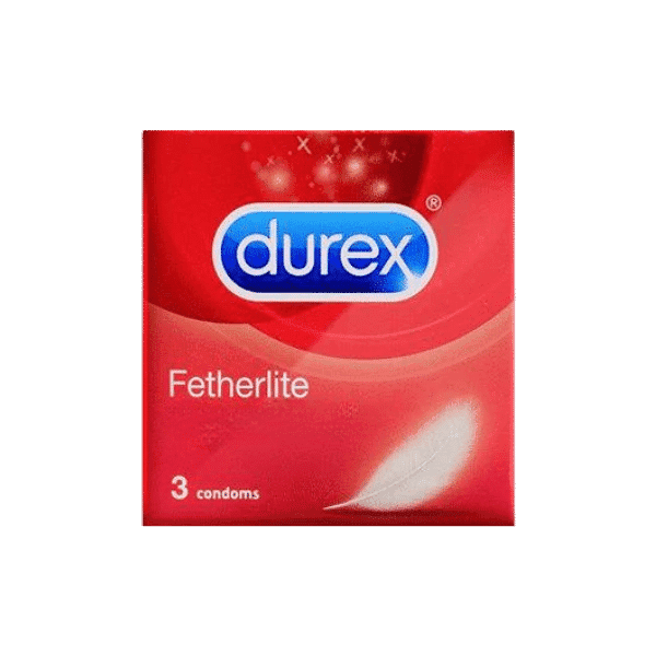 DUREX FETHERLITE CONDOMS 3PCS - Nazar Jan's Supermarket